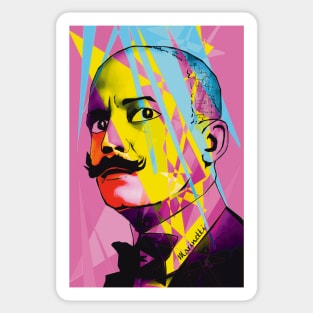 Filippo Tommaso Marinetti IV Sticker